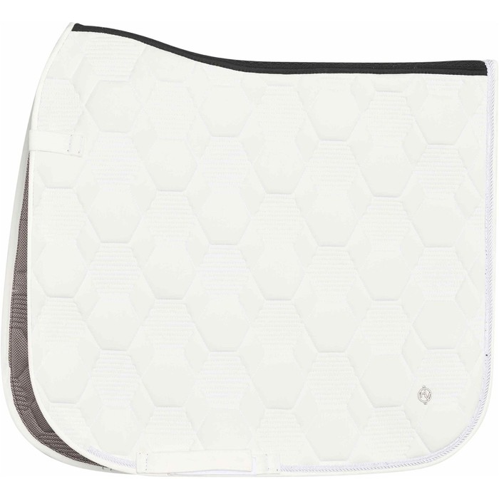 2023 HV Polo Jenna Dressage Saddle Pad 802093502 White Horse